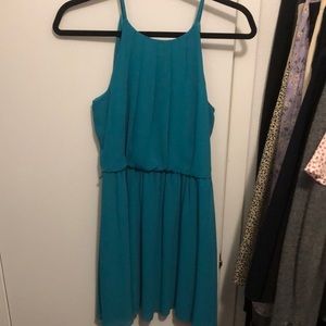 Teal dress